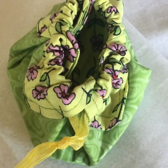 NWOT Handmade Set of 3 Drawstring Pouches - Picture 5 of 6